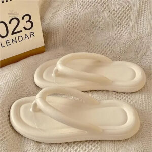 Sandale Tong souple pour femme, style original et confortable