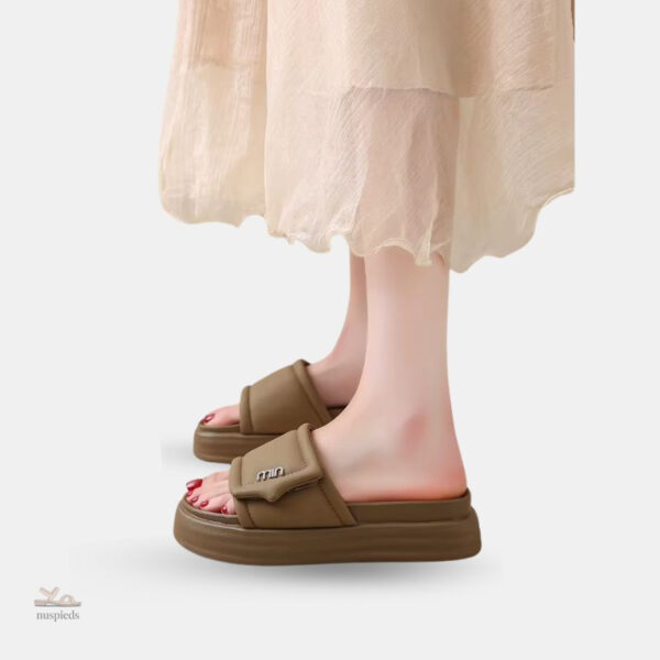 Sandales femme à plateforme, style décontracté et élégant