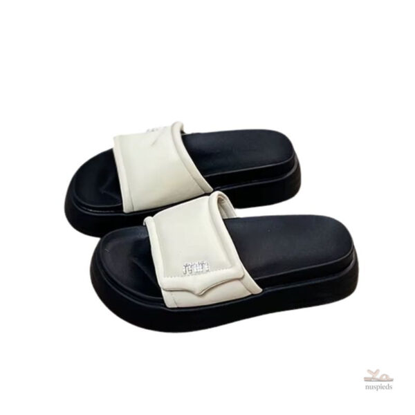 Sandales à bout ouvert, polyvalentes pour toutes les occasions