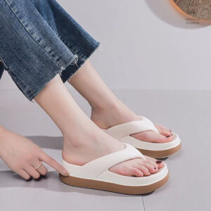 Sandales confortables avec semelle épaisse
