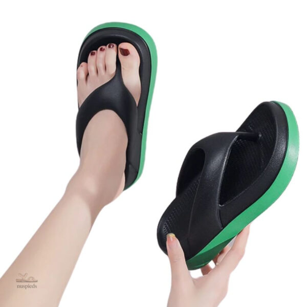 Sandales estivales à plateforme pour femme