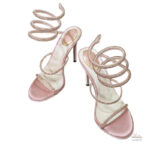 Style chic avec sandales à talon pour femme
