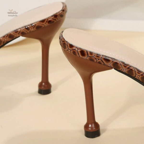 Talons Croco Élégants pour Femmes