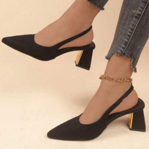 Sandales à talons, style sophistiqué pour femme