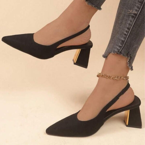 Sandales à talons, style sophistiqué pour femme