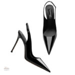 Sandales à talons avec un esthétique minimaliste