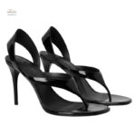 Sandales brillantes à talons pour un look tendance
