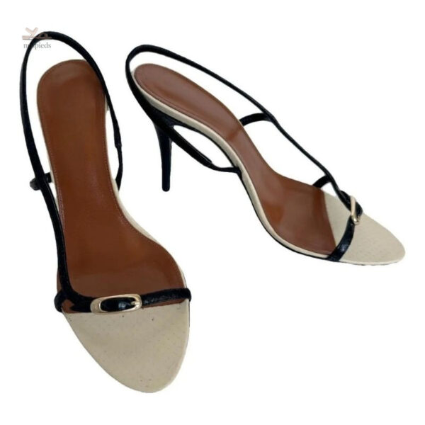 Sandales à Talons Fins, Style Sophistiqué pour Femme