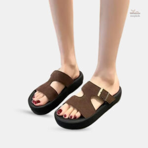 Sandales Confort à Talon Épais pour Femme