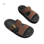 Sandales à Talon Épais avec Boucle Élégante