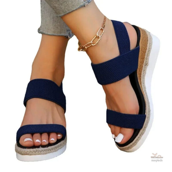 Chaussures Confort Compensées pour Femme