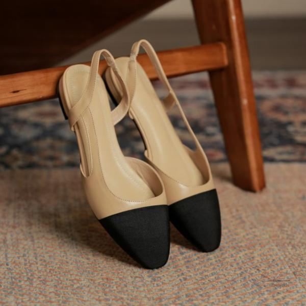 Sandales d'été à mini talon carré pour femme - vue 6