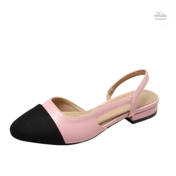 Chaussures d'été à talon carré pour femme