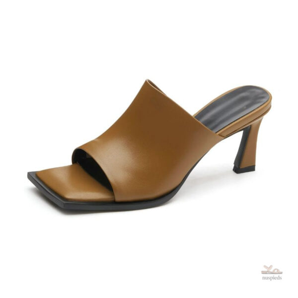 Sandales Femme en Cuir avec Design Élégant