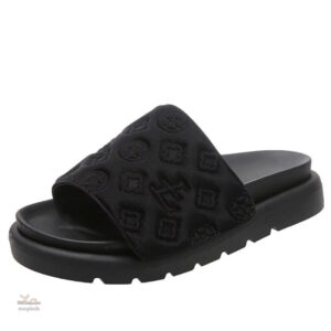 Sandales Femme en Velours, design luxueux et motifs raffinés