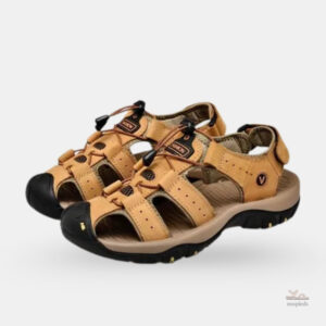 Sandales de marche en cuir pour homme