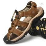 Sandales cuir pour l'été et les randonnées
