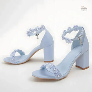 Sandales de mariage confortables pour un look romantique