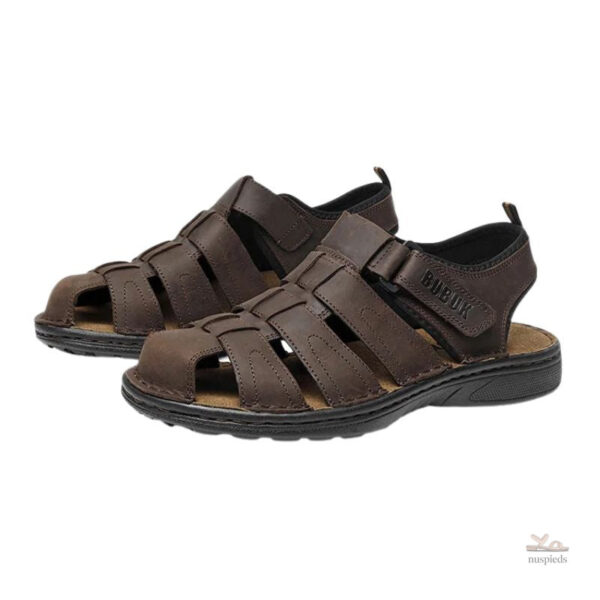 Sandales homme en cuir idéales pour les activités en plein air