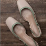 Chaussures à talons carrés, look sophistiqué pour femme
