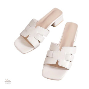 Sandales femmes à talons carrés, style Oasis