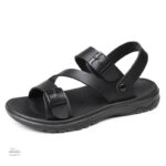 Chaussures d'été pour homme, cuir souple et léger