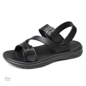 Chaussures d'été pour homme, cuir souple et léger