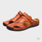 Sandales en cuir homme confort estival