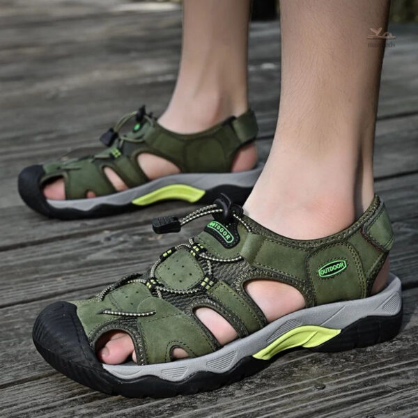 Sandales homme, robustesse et confort en toute situation