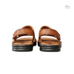 Sandales homme, cuir et semelle souple pour le bien-être