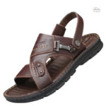 Sandales souples pour homme, design intemporel