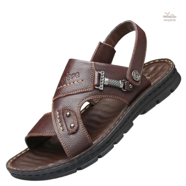 Sandales souples pour homme, design intemporel