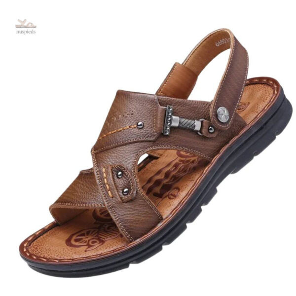 Sandales classiques pour homme, semelle souple pour le confort