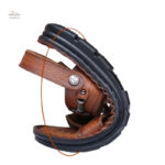 Sandales en cuir pour homme, idéales pour les sorties