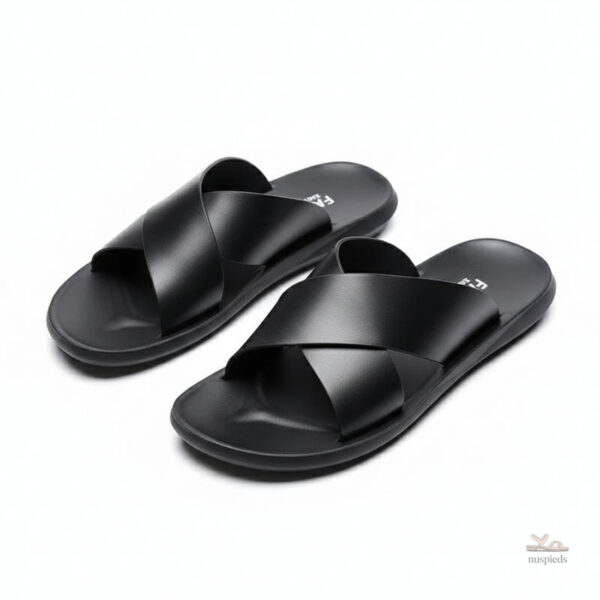 Sandales cuir homme luxe décontracté