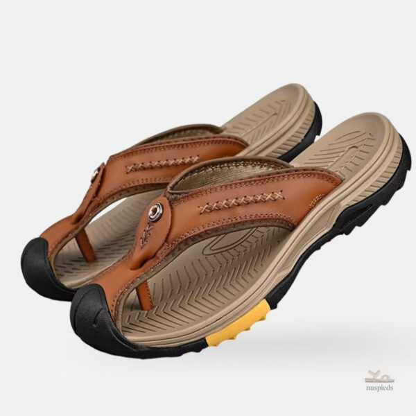 Sandales en Cuir Véritable pour Homme
