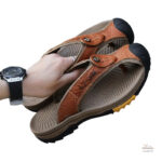 Chaussures d'été en cuir pour homme