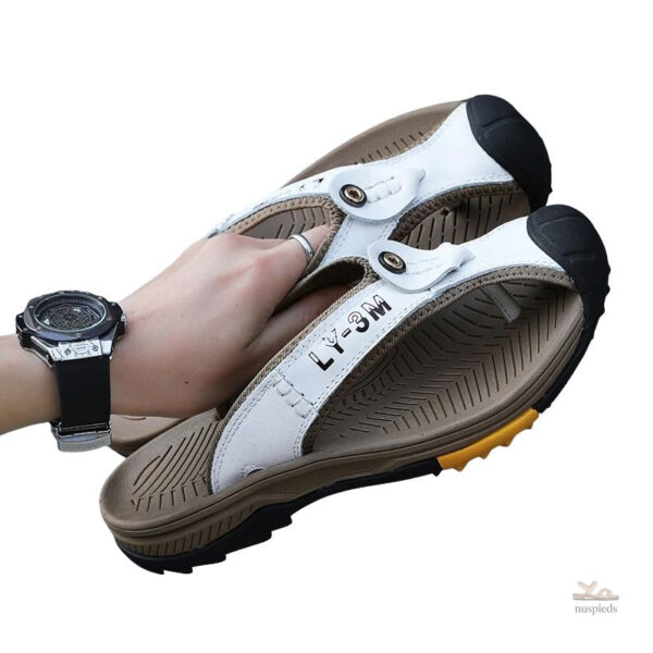 Sandales en cuir pour un style décontracté