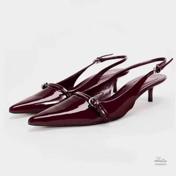 Sandales à petit talon pour femme