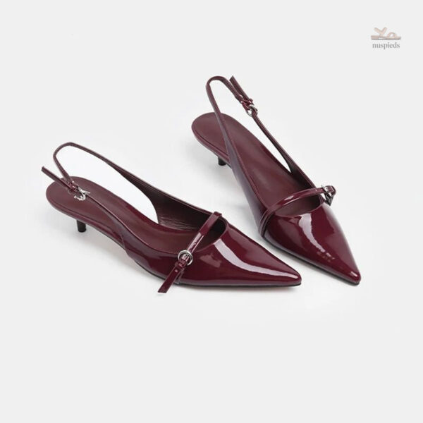 Escarpins à petit talon pour un look chic