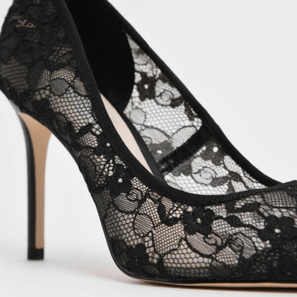 Sandales femme, maille délicate et fine