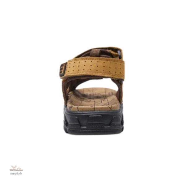 Sandales en cuir pour homme, respirantes et stylées