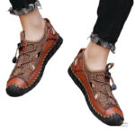 Sandales Cuir Homme Confortable et Élégant