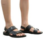 Sandales confortables pour homme, bride arrière
