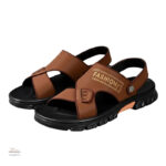 Footwear homme, sandales modernes en noir respirant