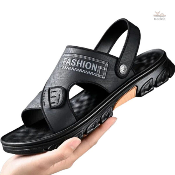 Sandales homme design épuré, confort et respirabilité assurés