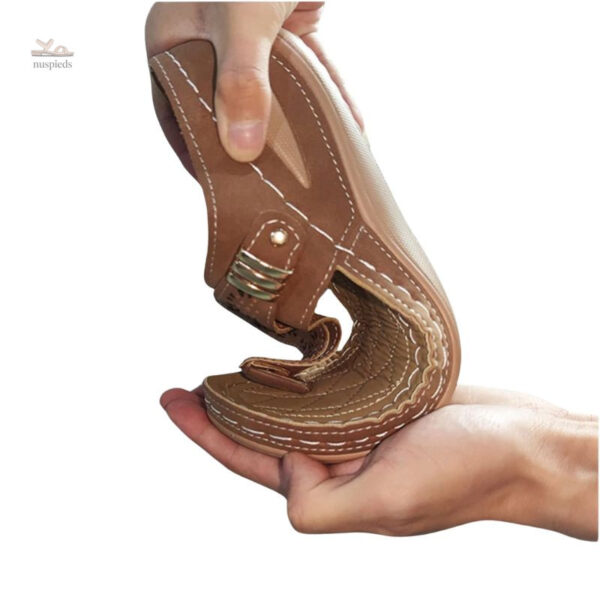 Sandales adaptées pour le bien-être des pieds