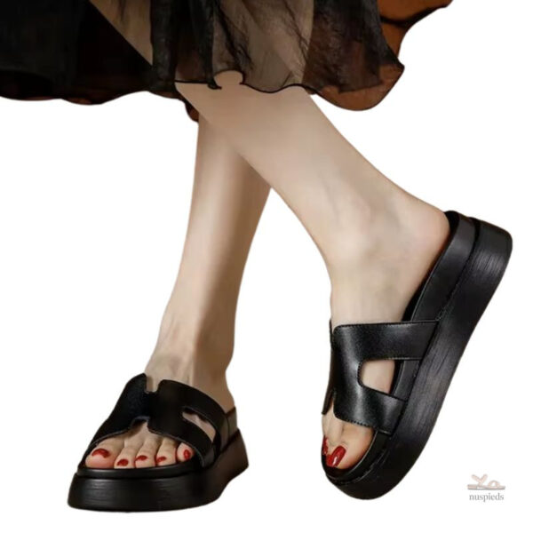 Sandales Plates Femme, Look Urbain