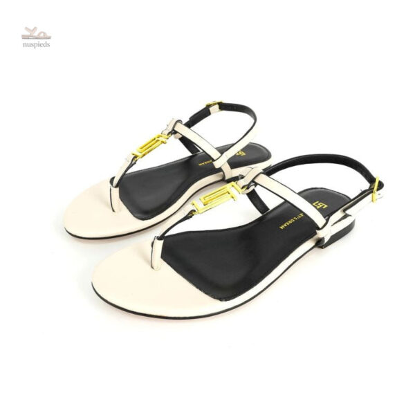 Sandales en cuir véritable, parfaites pour l'été