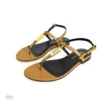 Sandales de luxe en cuir, alliées de votre garde-robe